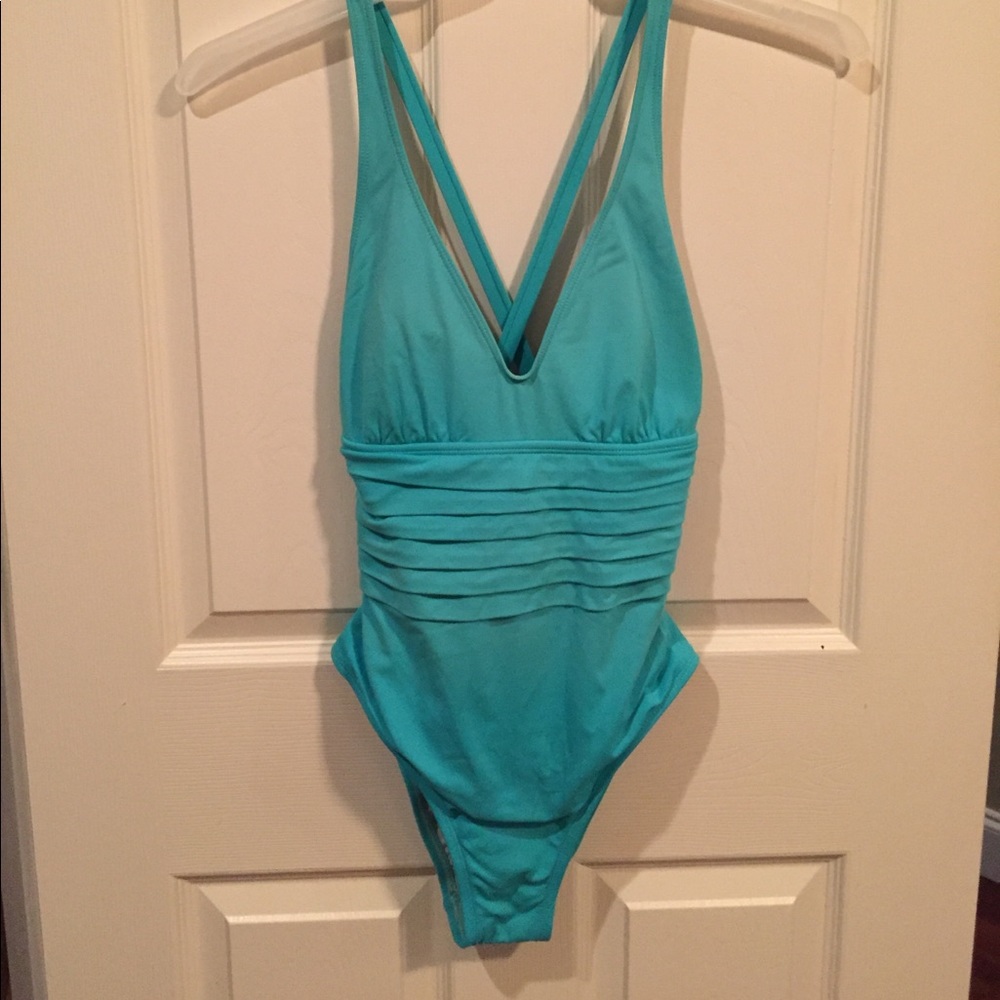 Anne Klein Turquoise One Piece Size 10