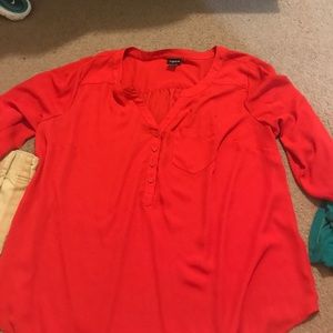 Torrid 3/4 length blouse