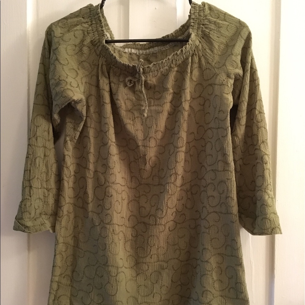 HANDMADE 3/4 Sleeve Top