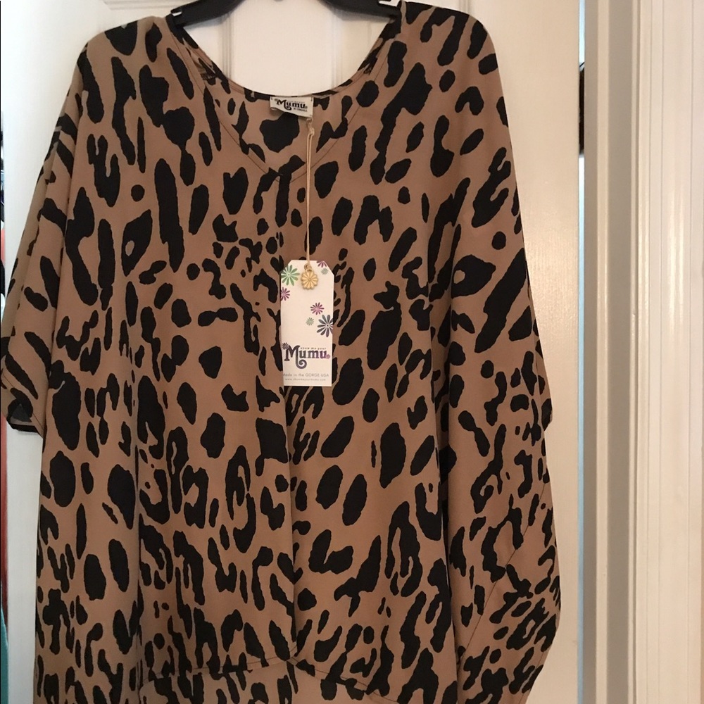 Show me your MuMu leopard tunic