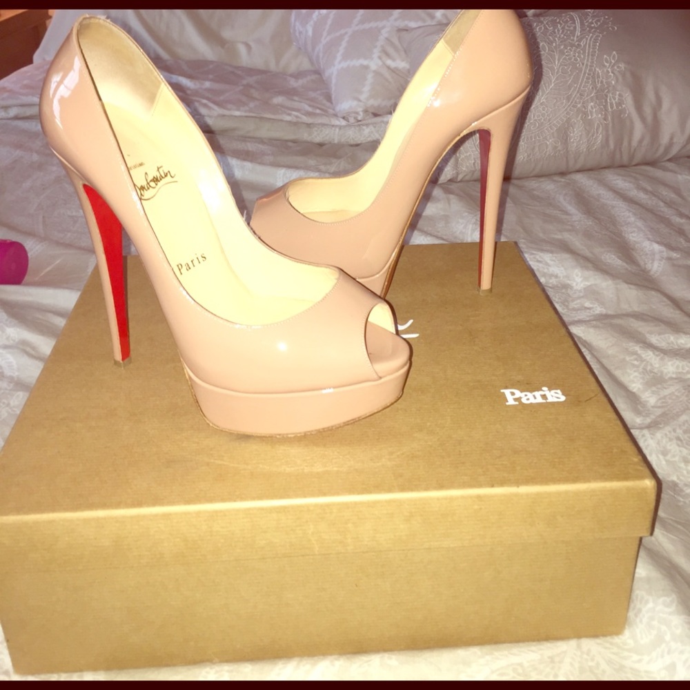 Christian Louboutin Lady Peep Pump- make an offer