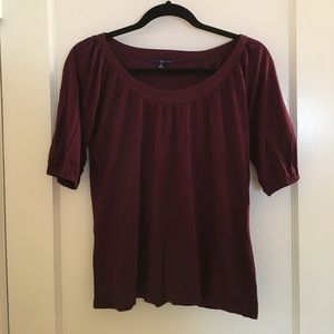 Gap 1/2 Sleeve Shirt, Size Medium