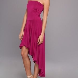 GABRIELLA ROCHA FUCHSIA PINK STRAPLESS DRESS XL