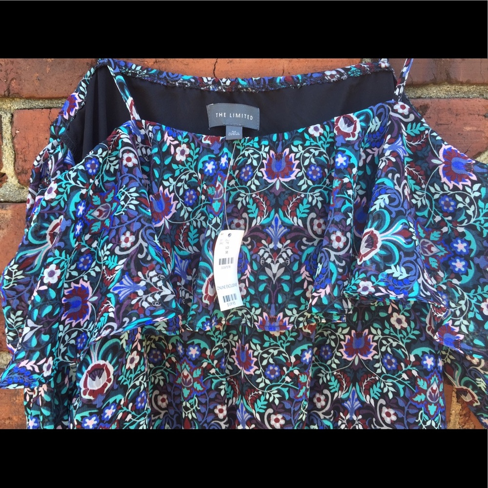 The Limited maxi off the shoulder ruffle dress - Picture 4 of 7