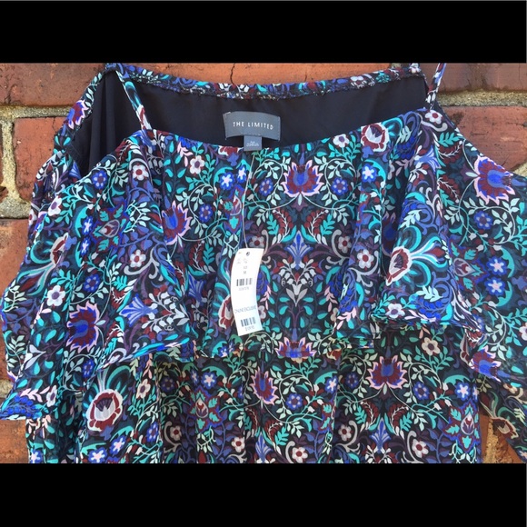 The Limited maxi off the shoulder ruffle dress - Picture 4 of 7