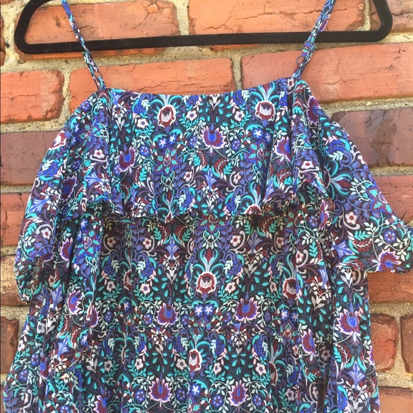 The Limited maxi off the shoulder ruffle dress - Picture 6 of 7