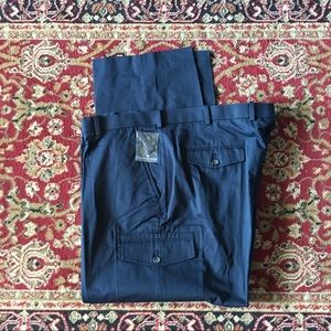 Navy Dress Cargo Pants