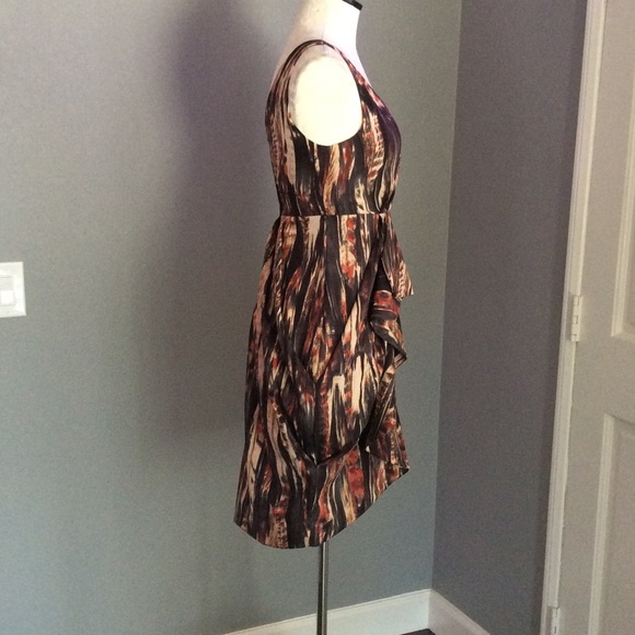 H&M Drape Style Mixed Colored Dress - Picture 2 of 6