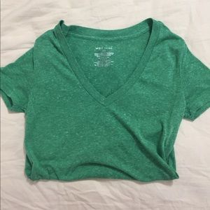 green v neck