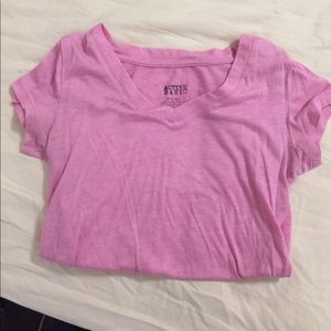light pink v neck