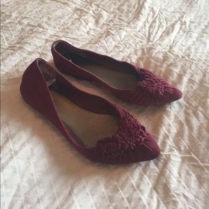 Fuchsia Colored Flats