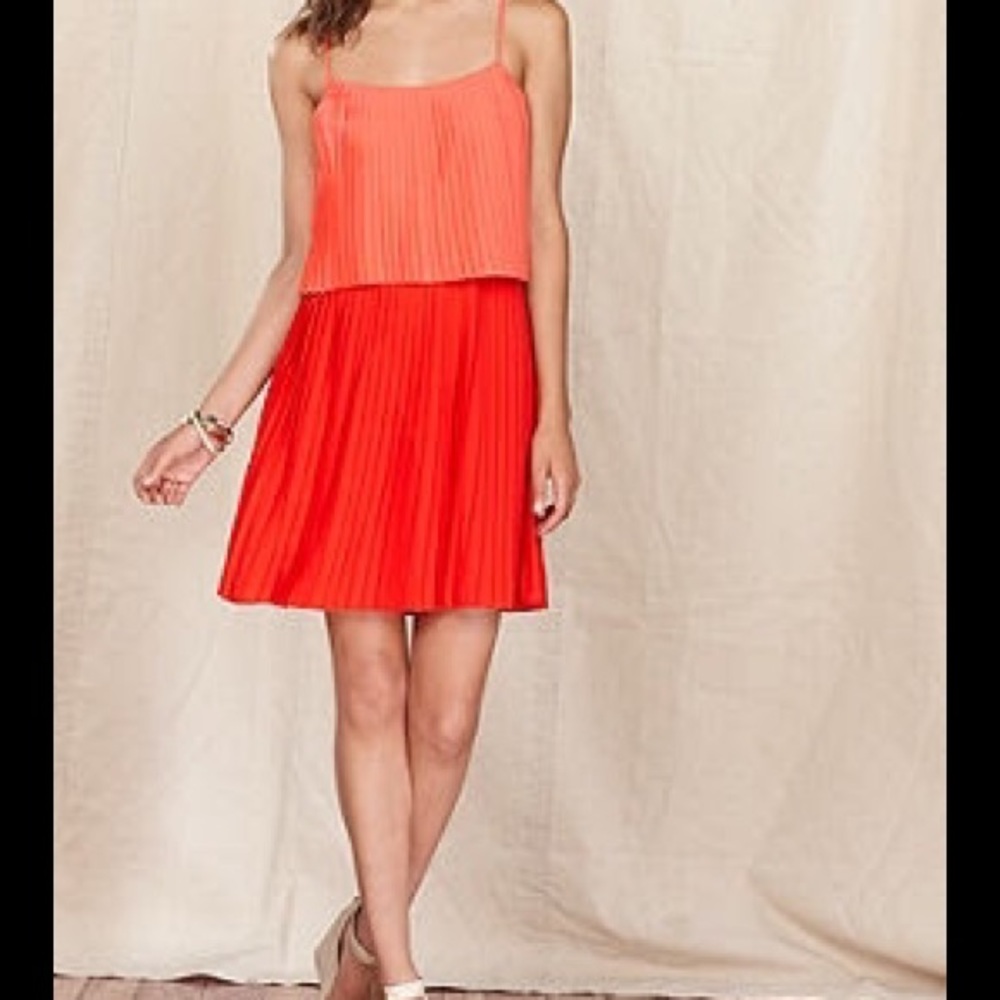 Dress Tommy Hilfiger plated two tiers