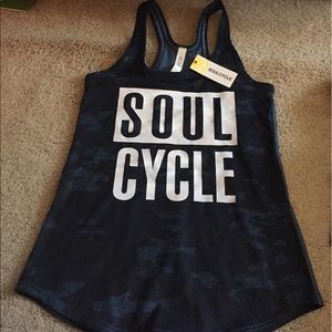 SoulCycle Camo Racerback Top
