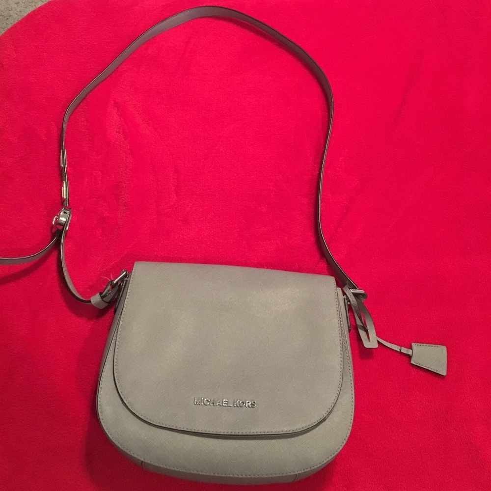 Michael Kors Gray Crossbody Perfect for Summer