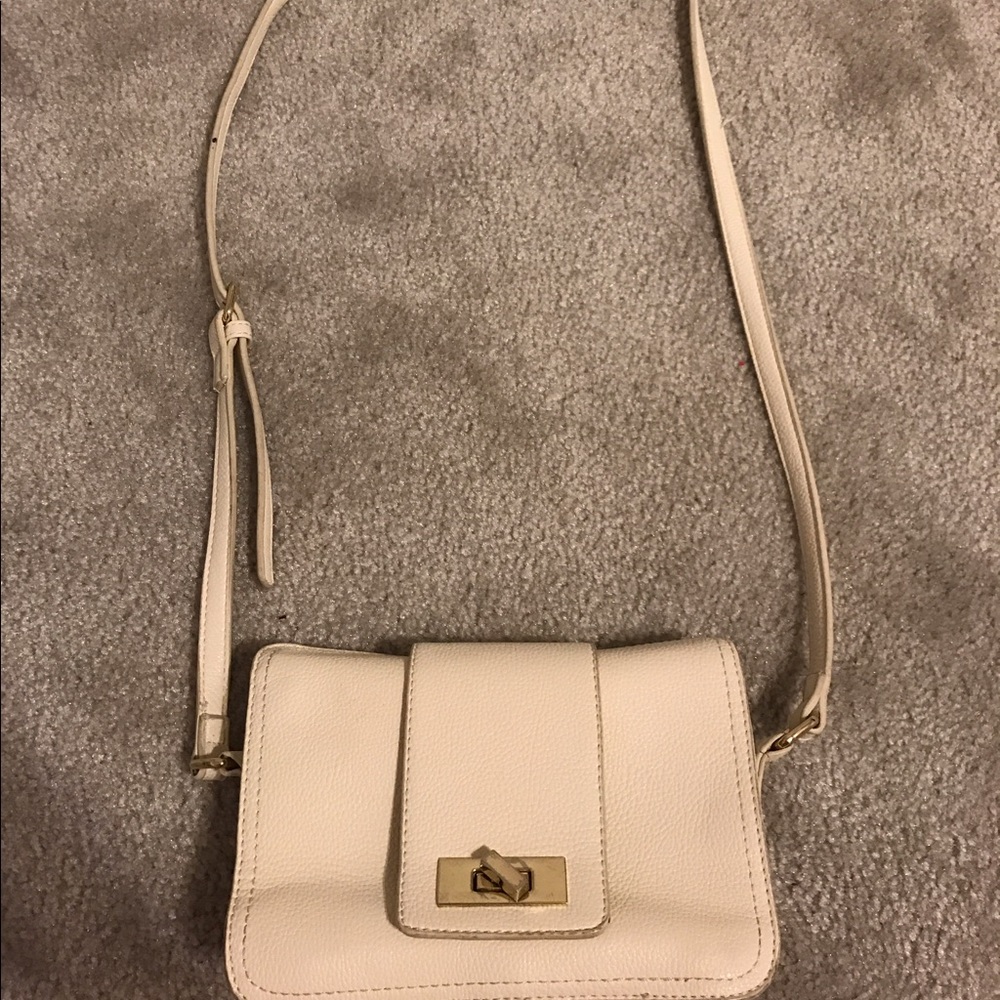 Cream Crossbody Purse
