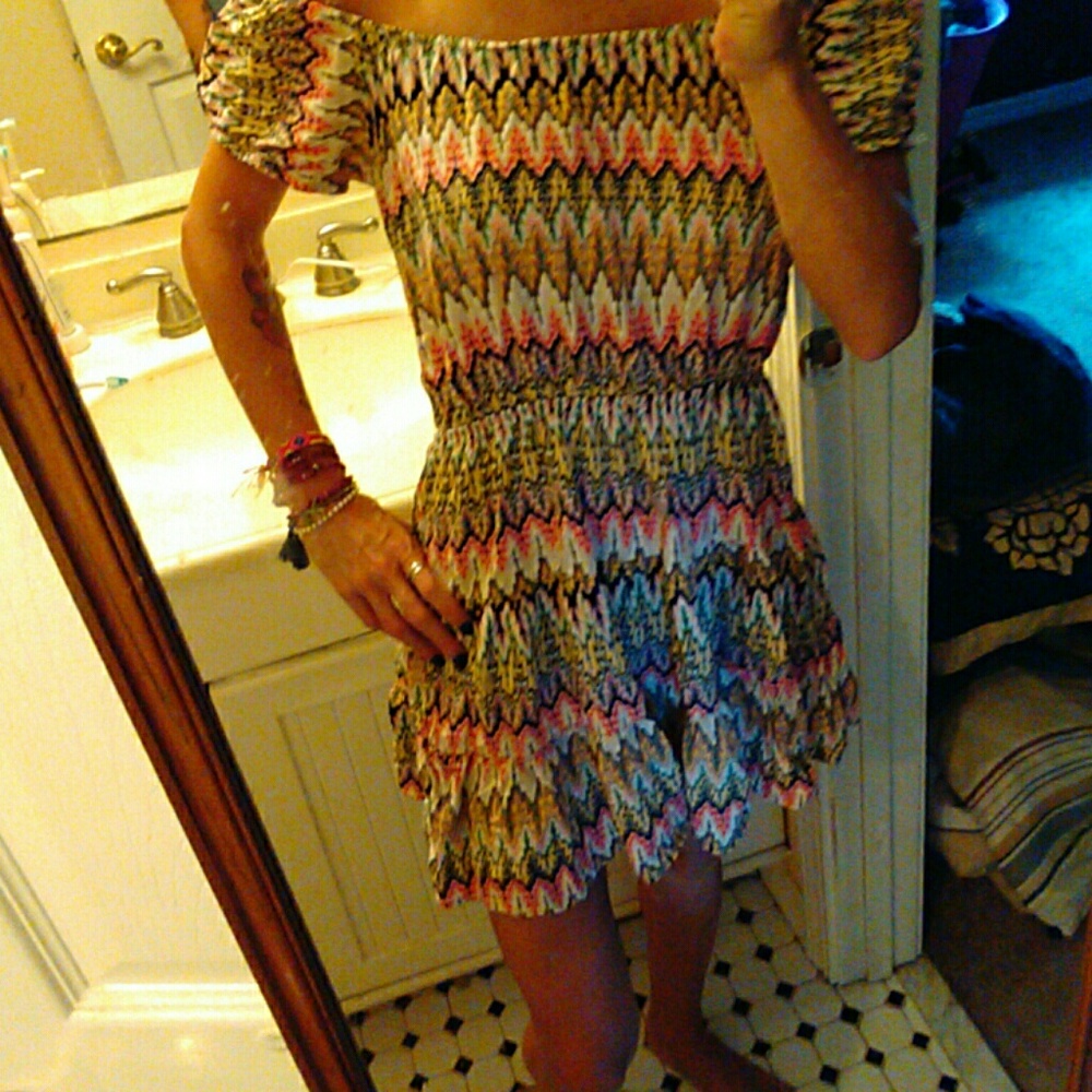 Off shoulder dress