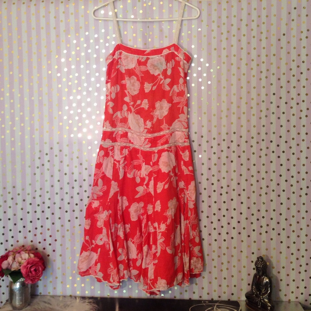 French Connection Sun dress, sheer