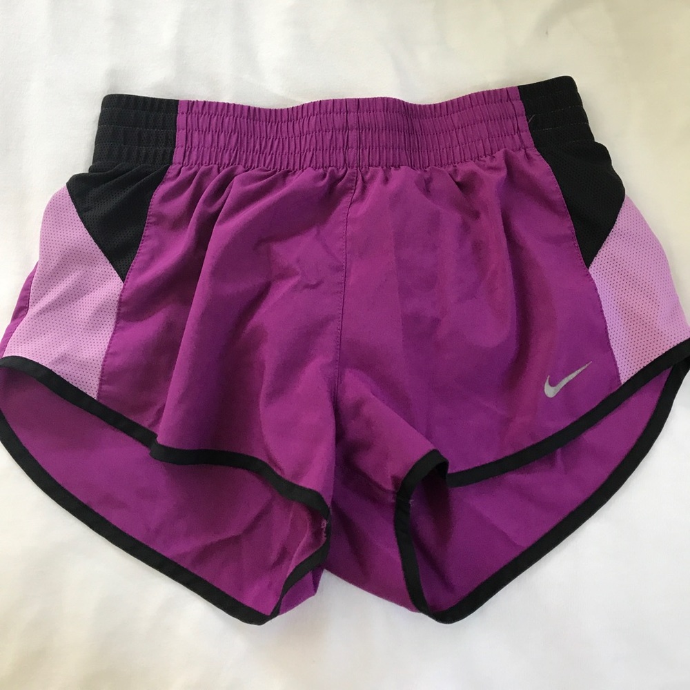 Women's Purple Nike athletic shorts