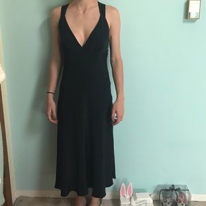 Black JCrew gown
