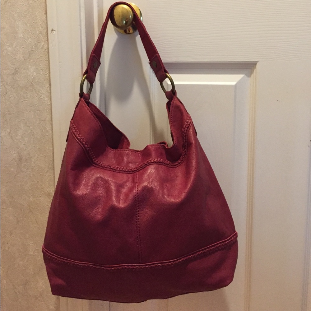 Lucky Brand red handbag