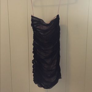 Sexy black mini dress by Armani