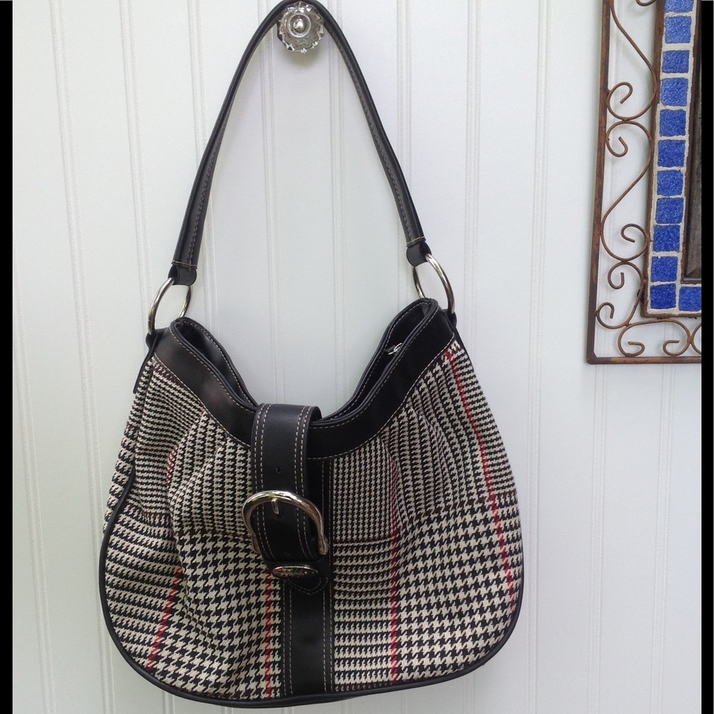 Chaps Plaid Purse Handbag