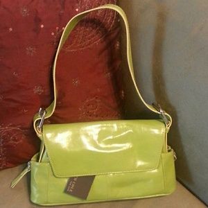 Kenneth Cole New York celadon leather handbag