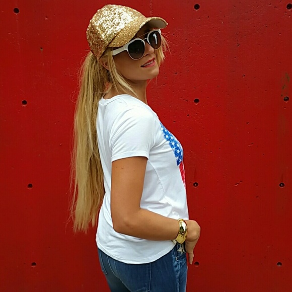 Last ChanceAMERICAN FLAG TSHIRT - Picture 4 of 4