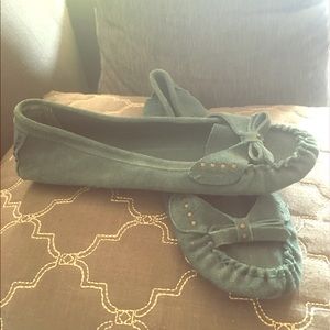 Dark Green Old Navy Flats (8)
