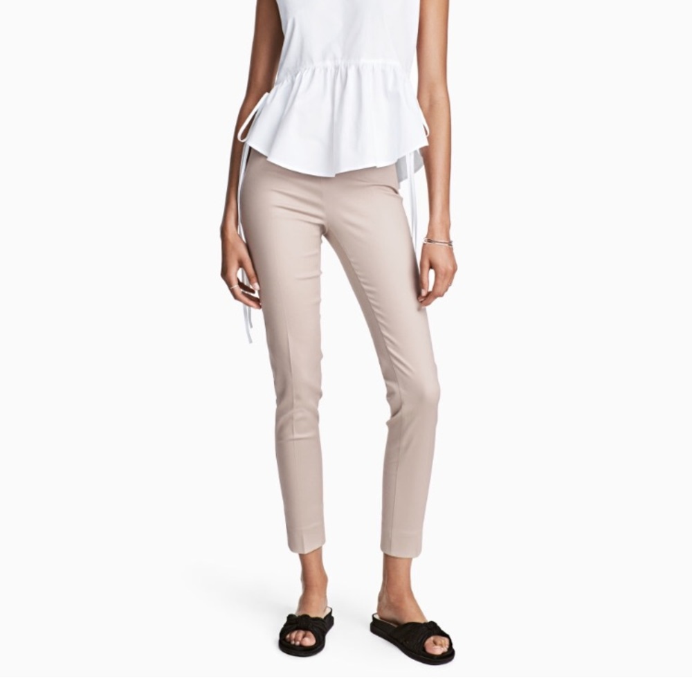 H&M cream slacks