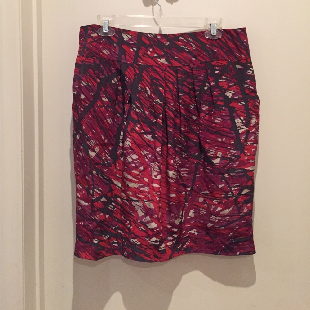 BCBG Printed Skirt