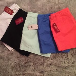FADED GLORY CHINO SHORTS BUNDLE ALL NWT