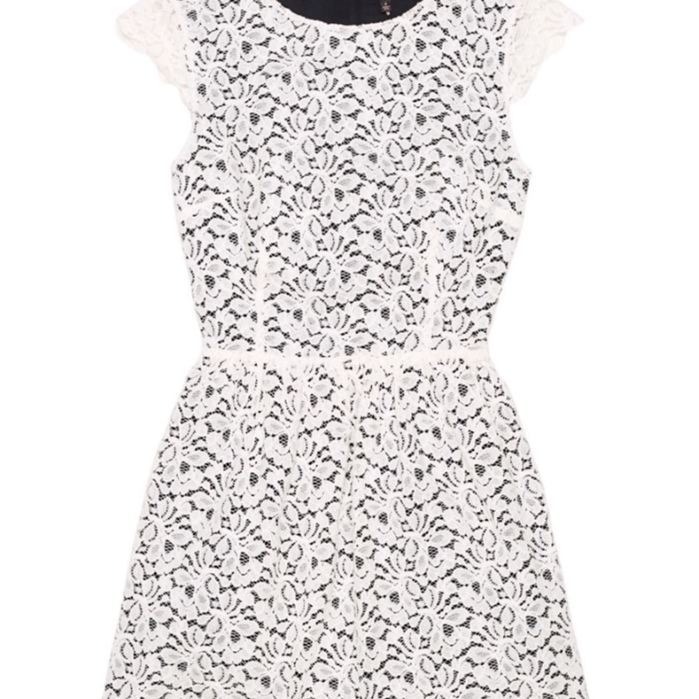 White lace Talula belgravia dress NWT size6