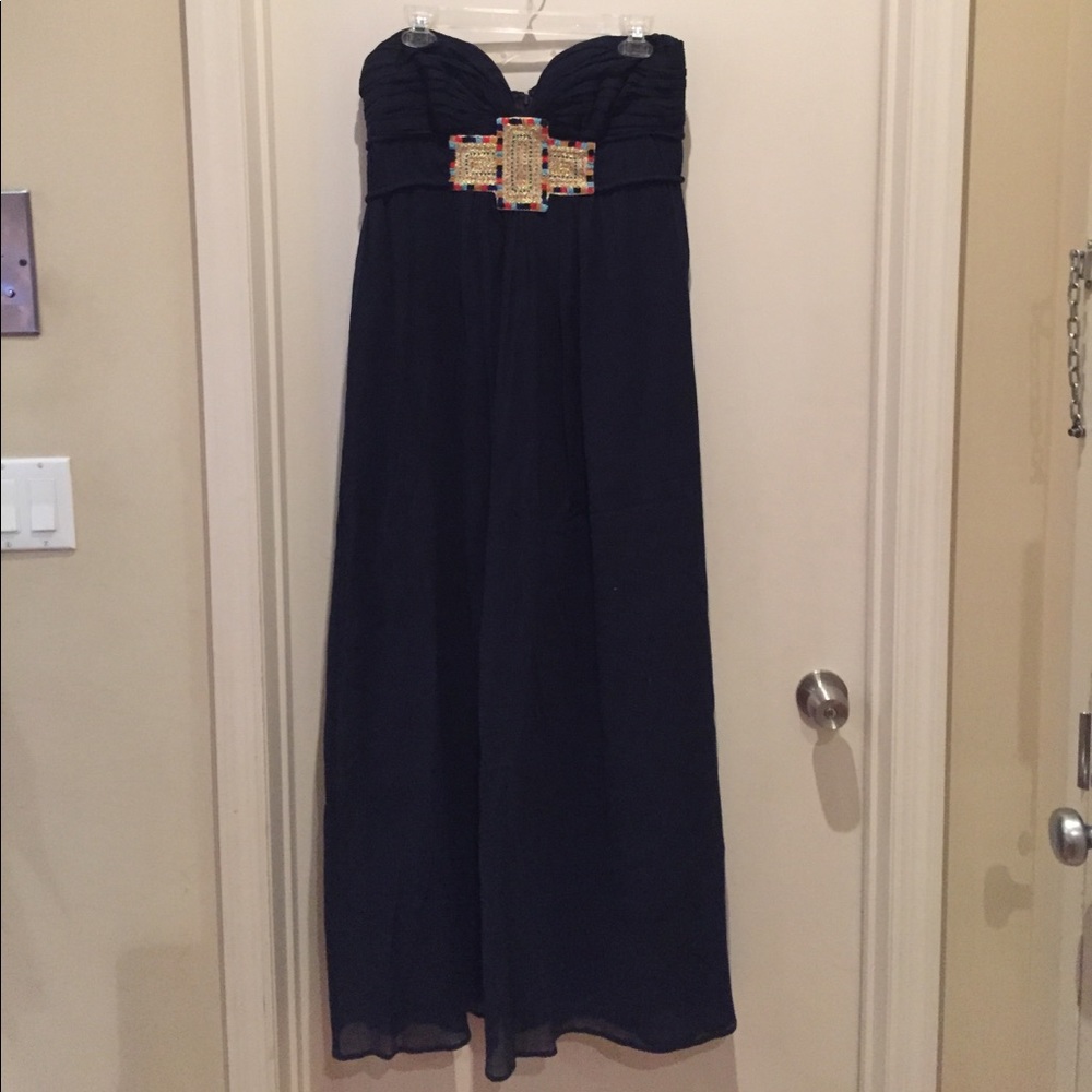 Foley & Corinna Strapless Maxi