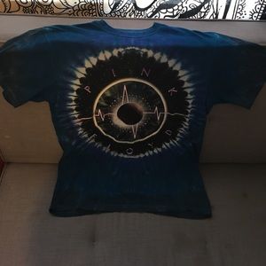 Pink Floyd liquid blue t shirt