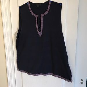 Navy blue tank top