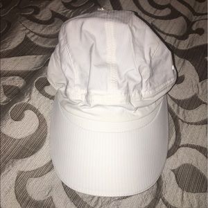 Lululemon white sport hat