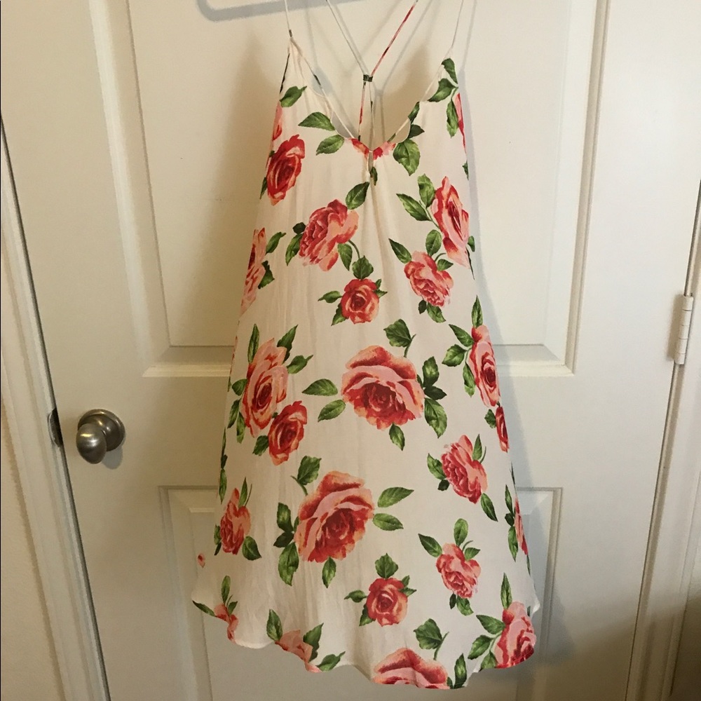 Flowy floral summer dress MEDIUM