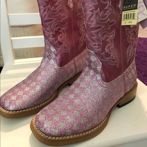 Roper Pink Cowgirl Boots