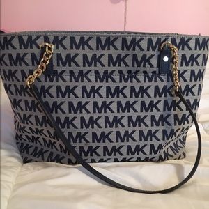 {SOLD} Blue Michael Kors Purse