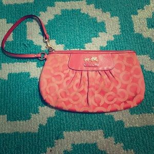 Coach wristlet