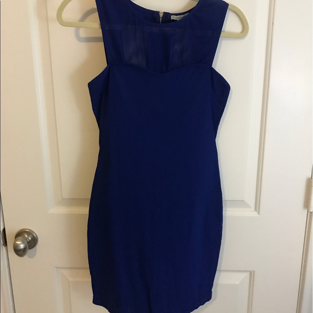 Blue Bodycon Dress