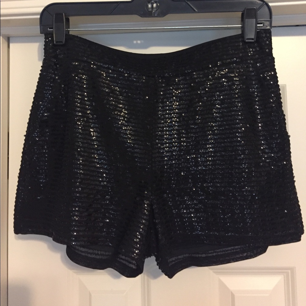 Sequin shorts