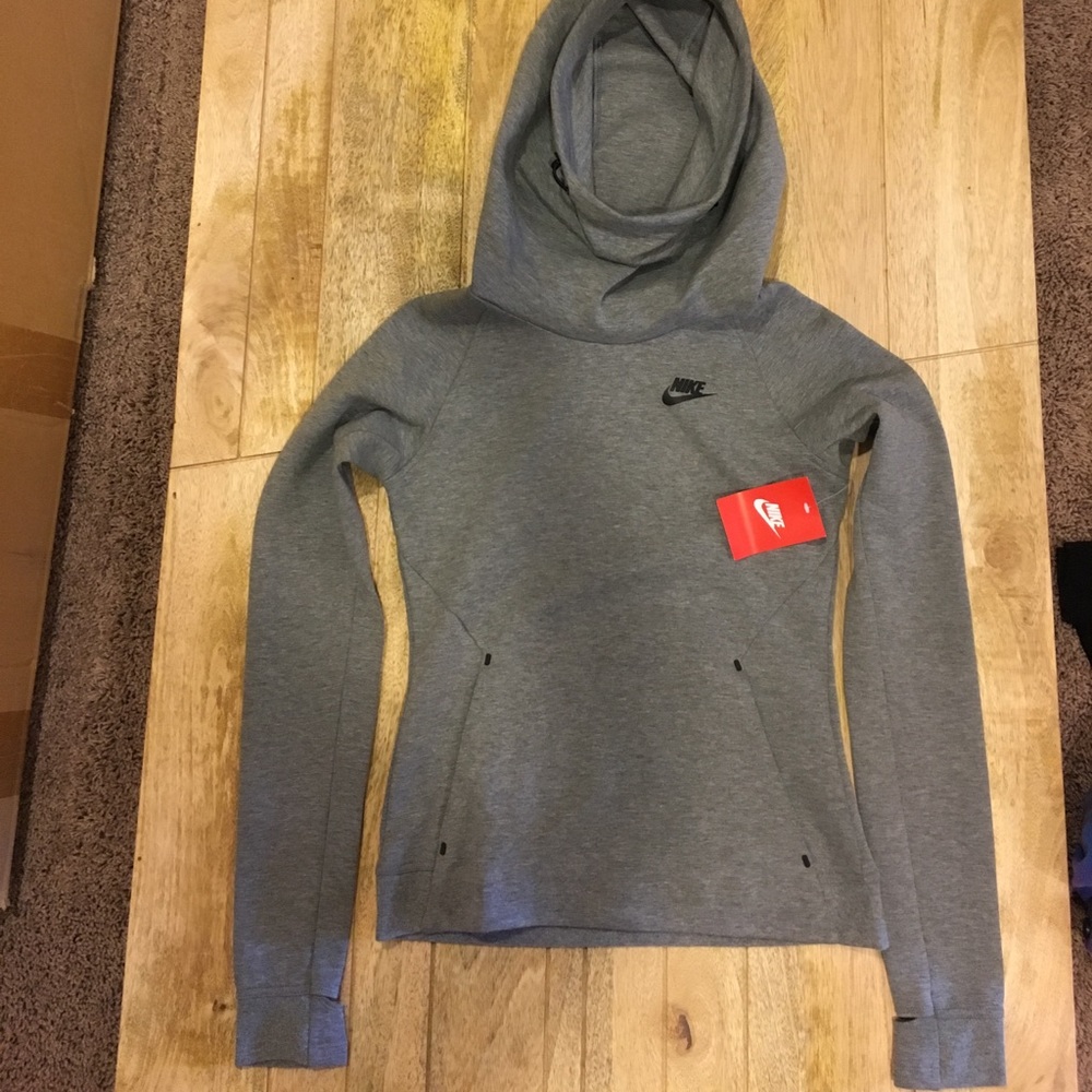 Gray Nike sweatshirt