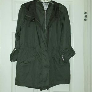 American Rag Olive Green Windbreaker
