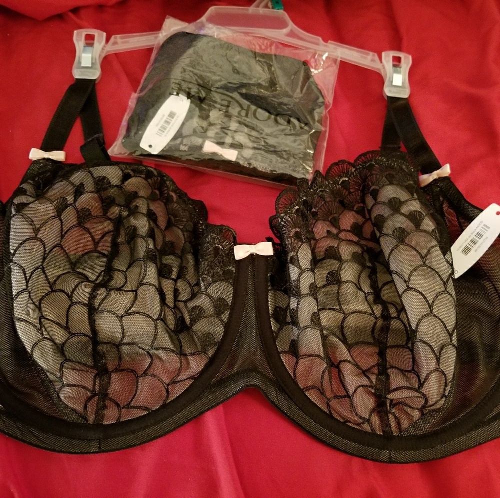 NWT Adore me bra and panty set