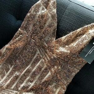 Beautiful rose gold dress - on HOLD