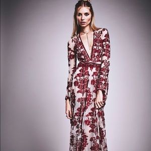 For Love and Lemons Lace Temecula Maxi Dress