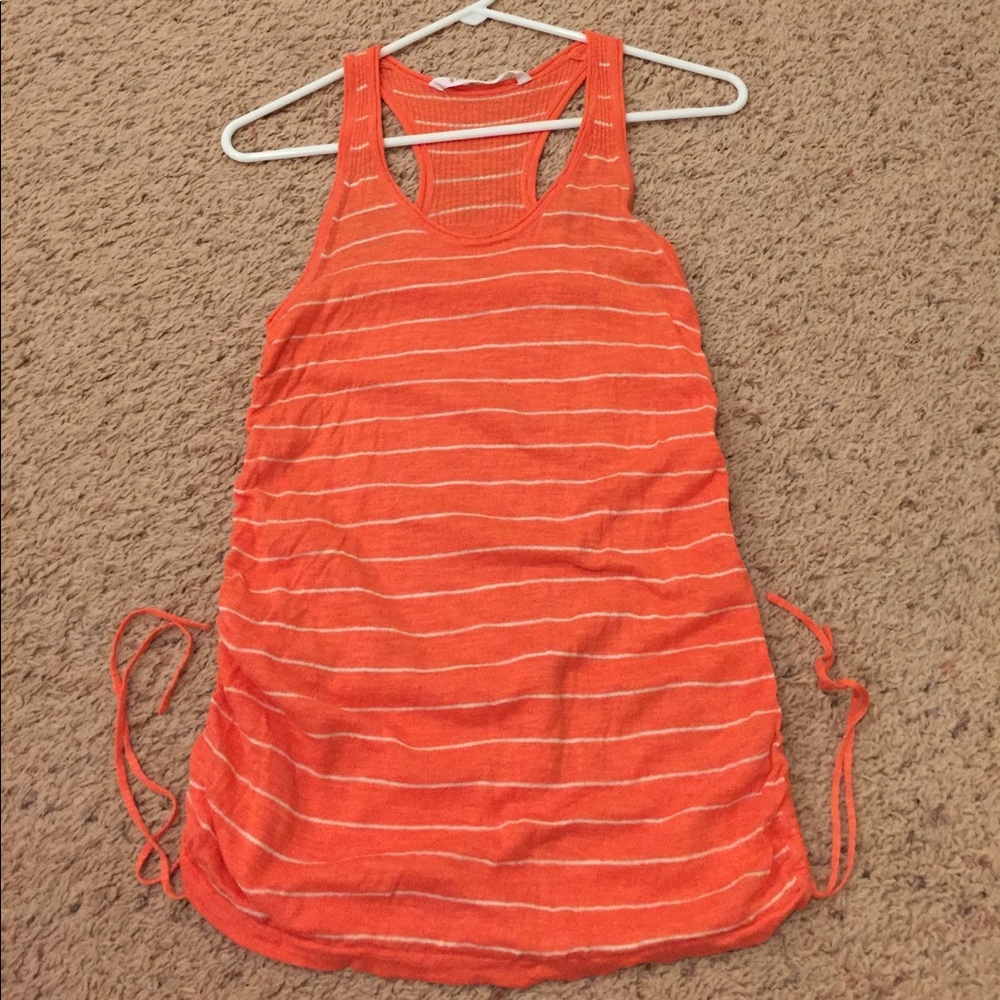 Athleta linen blend tank XS