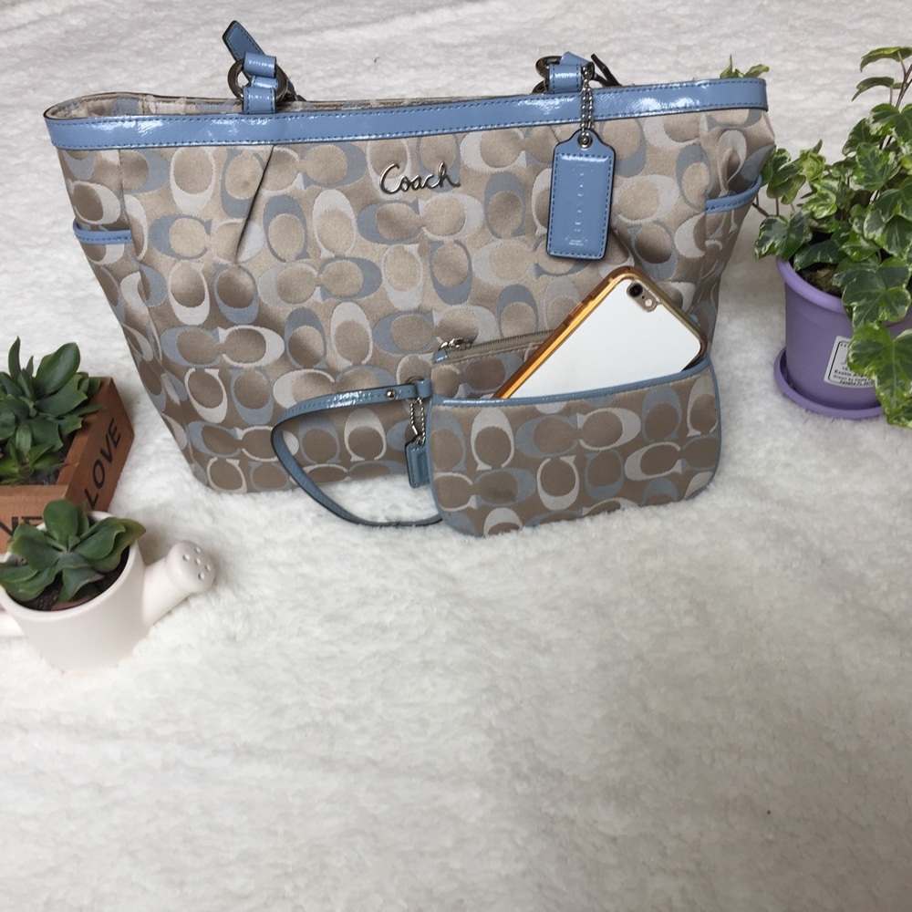 Coach Monogram Tote Bag